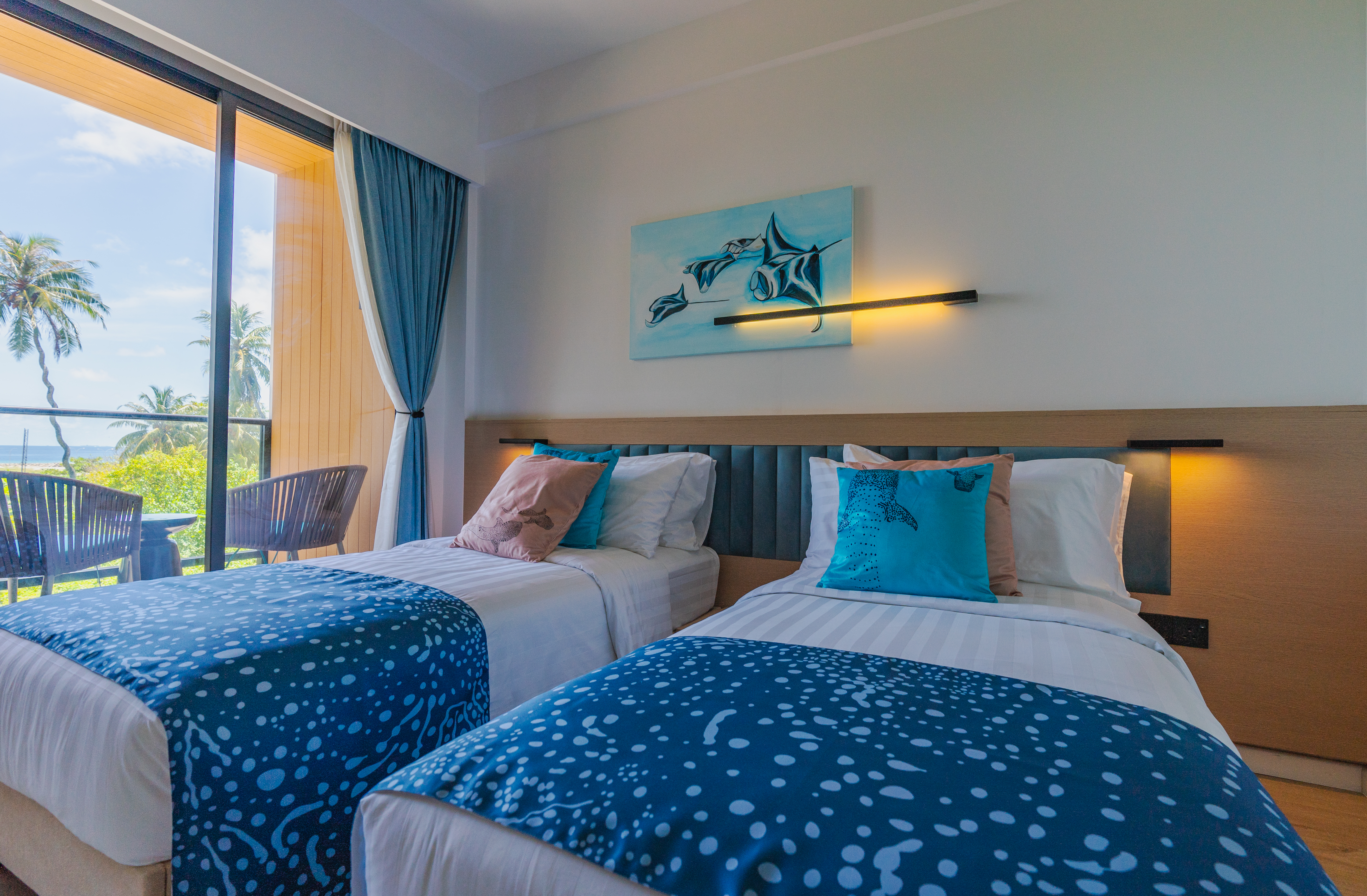Twin Room with Seaview